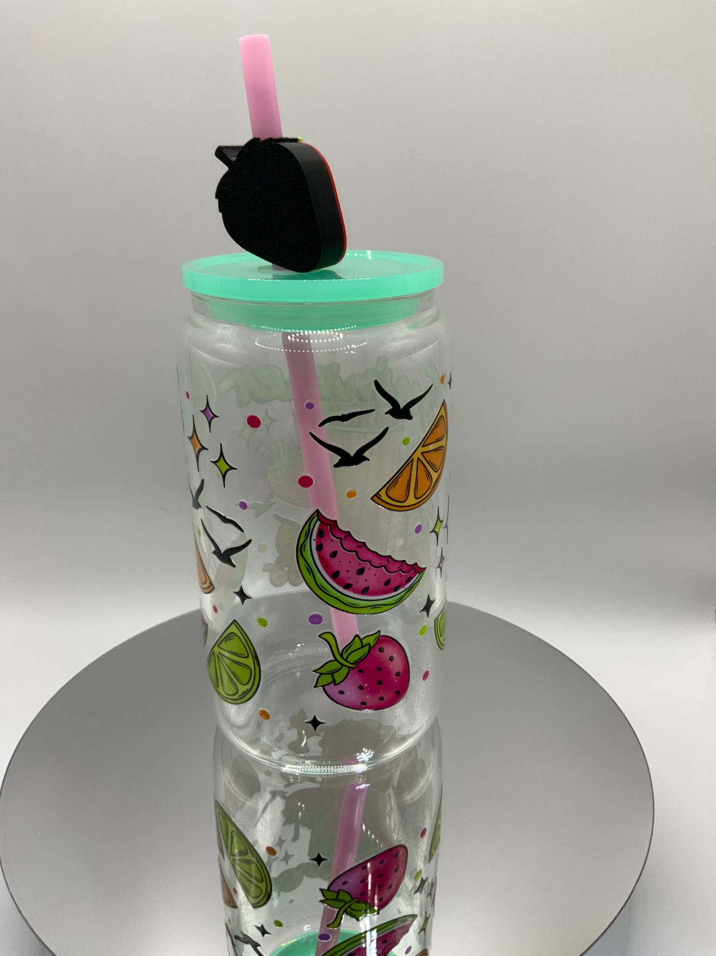 RTS {Summer Days} 16 oz Glass Cup