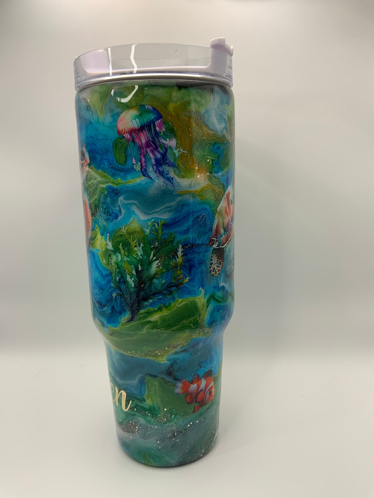 RTS Mica Swirl {Under The Sea} 40 oz