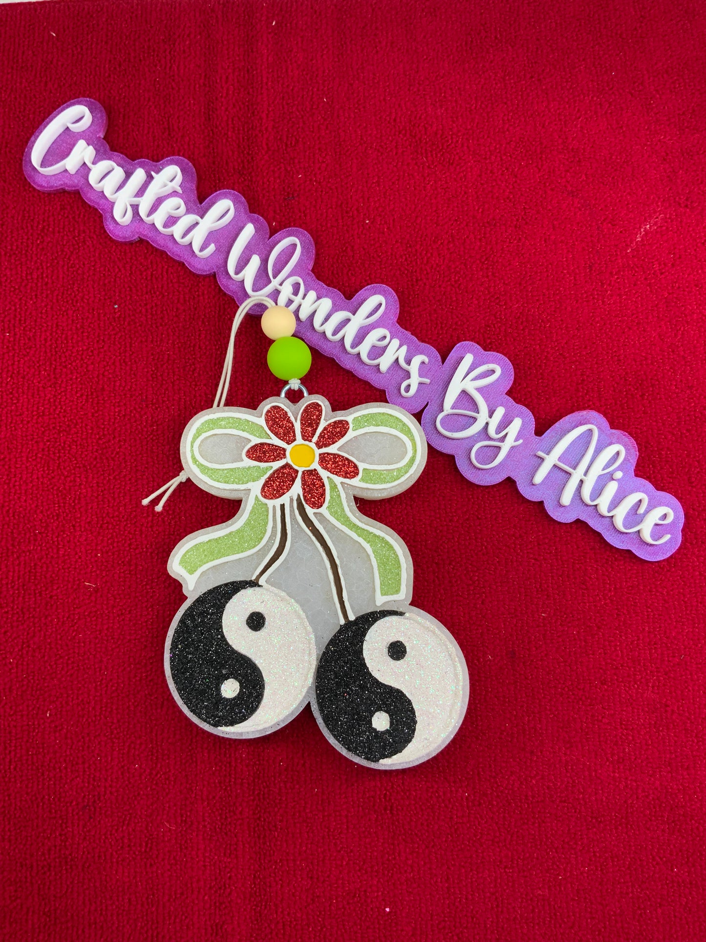 MTO {Ying Yang Cherries} Freshie