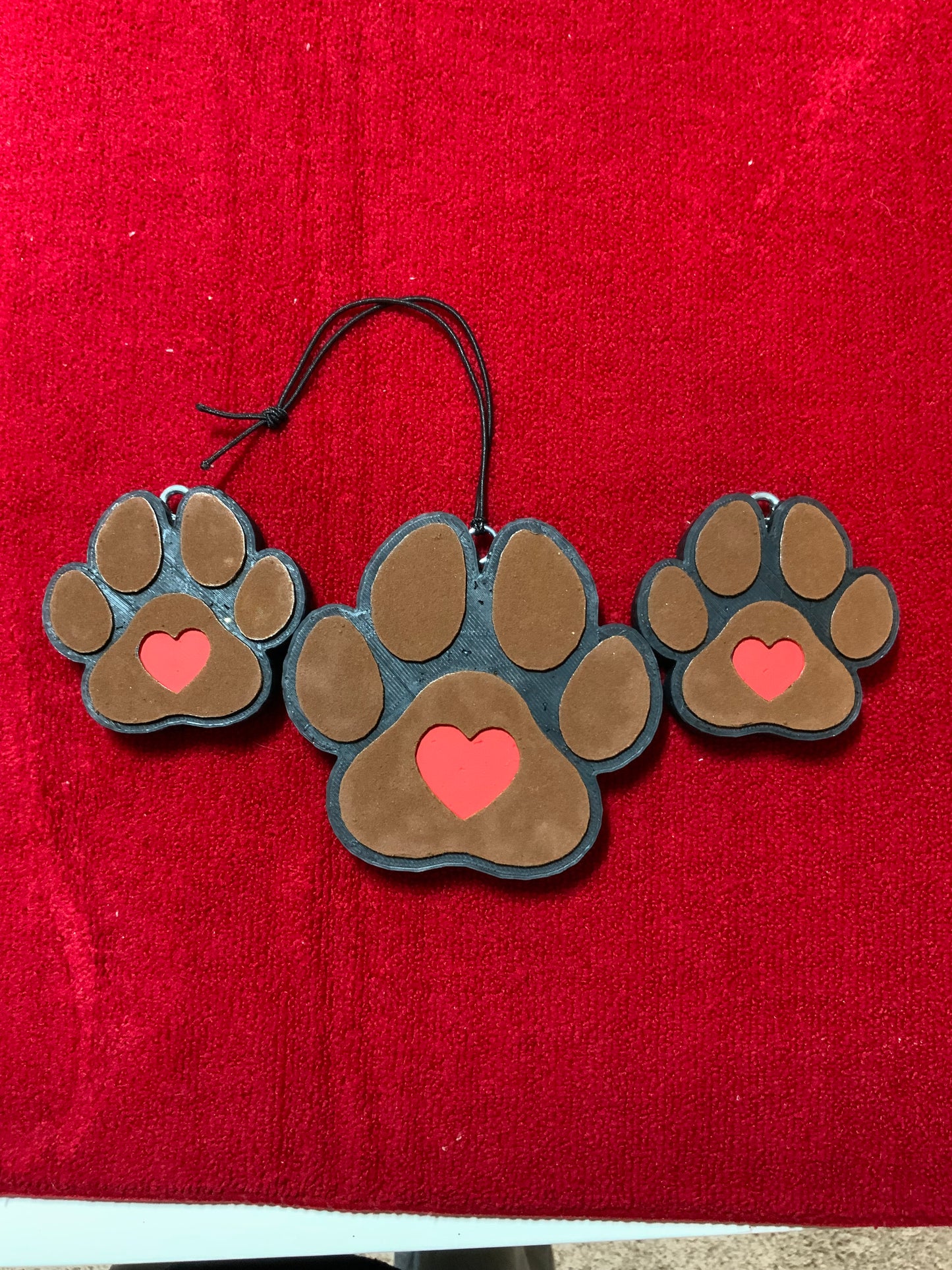 MTO {Dog Paw Vent Clip Set} Freshie