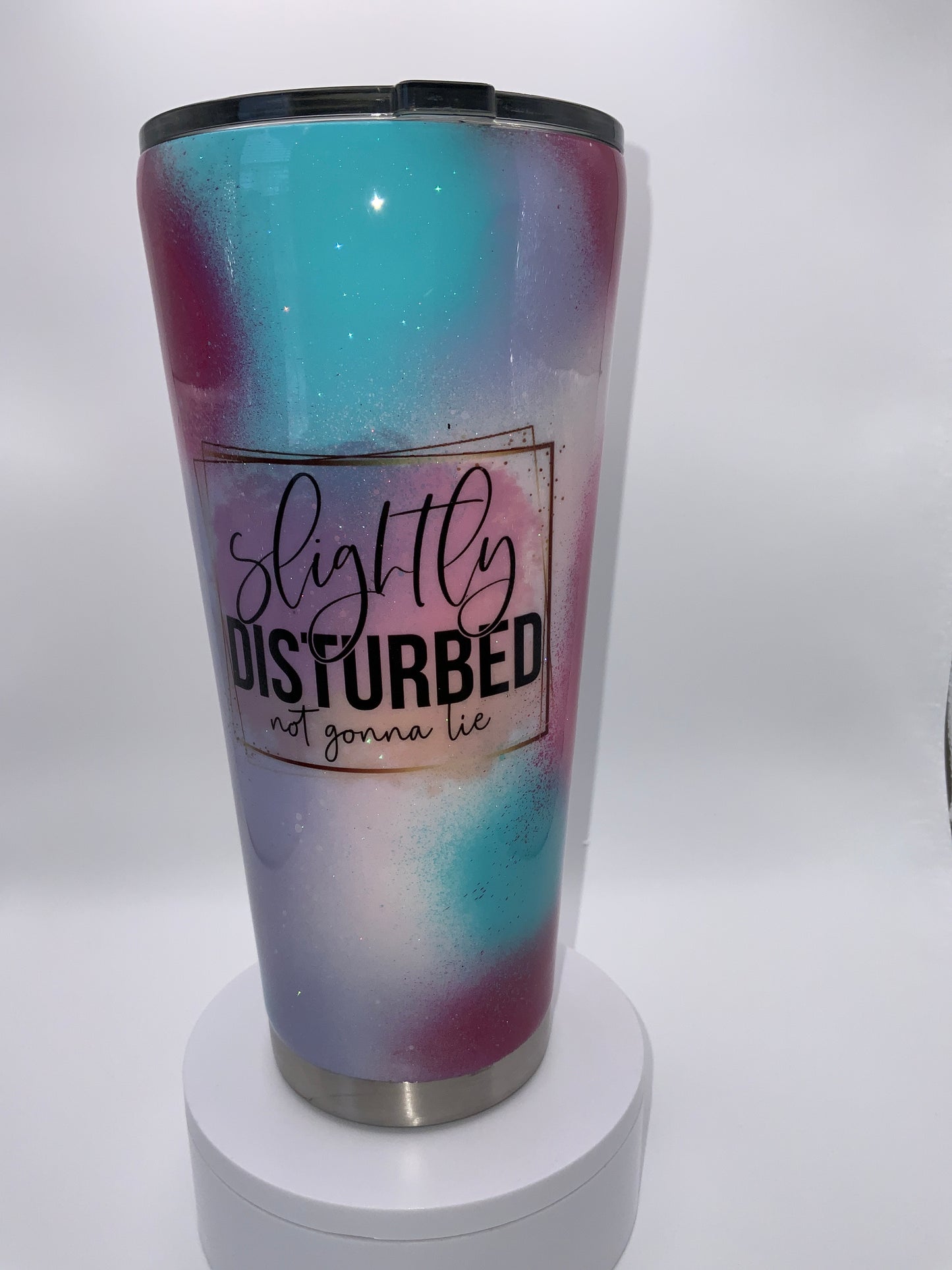 RTS {Slightly Disturbed Not Gonna Lie} 32 oz Slim