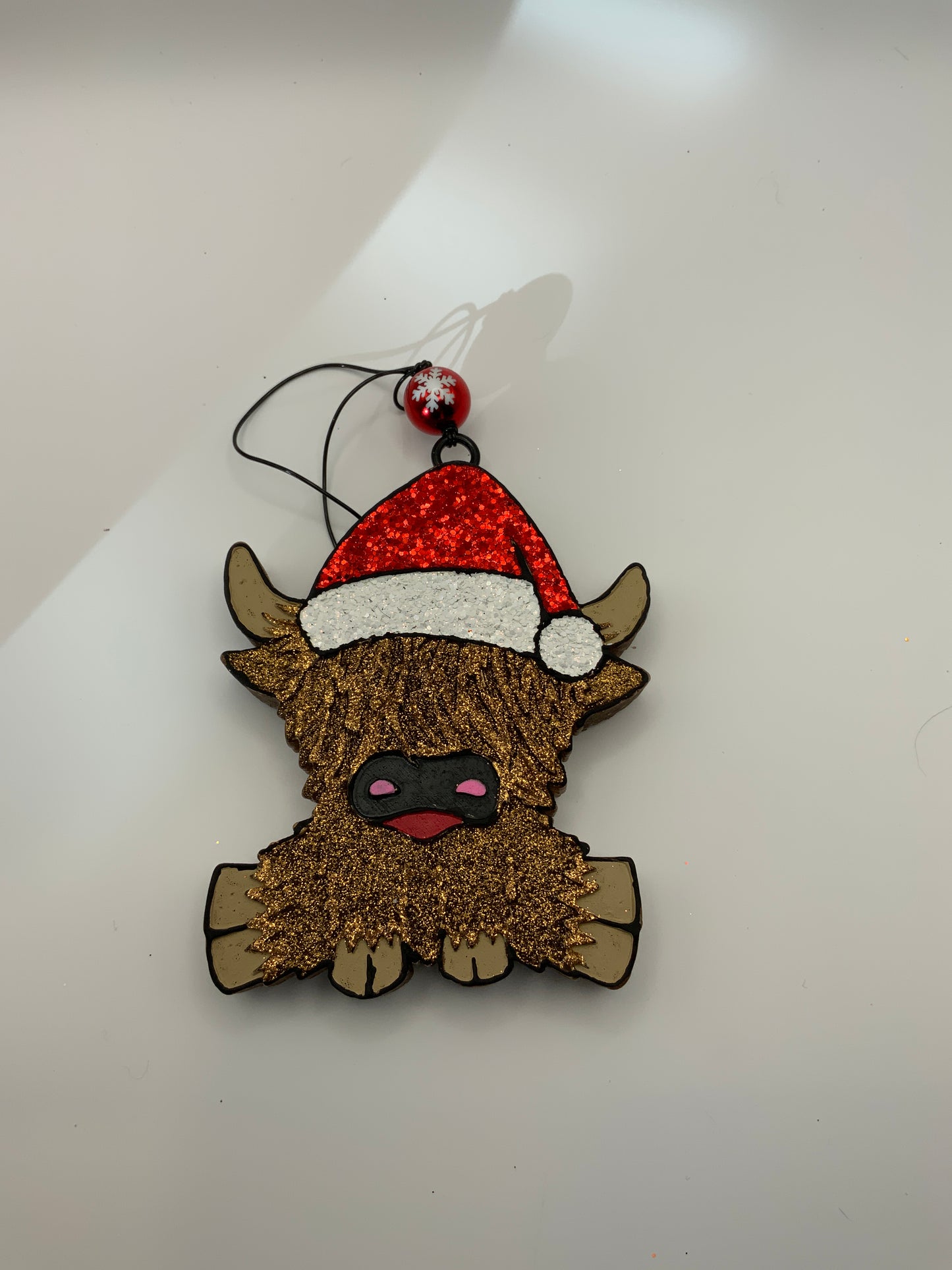MTO {Highland Santa Hat Cow Freshie}