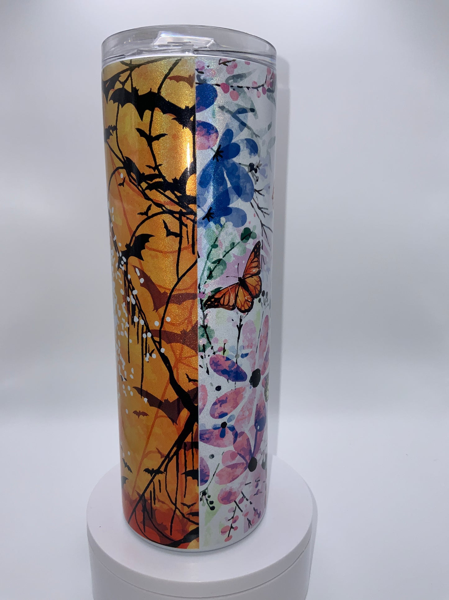 RTS {Sorta Sweet Sorta Spooky} 20oz Skinny
