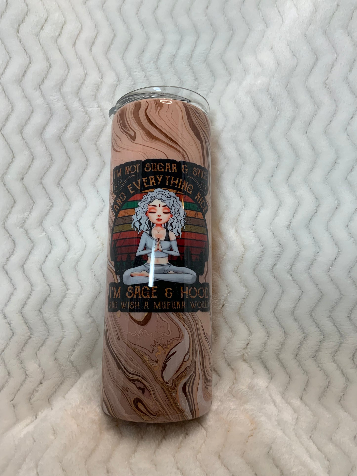 RTS {I’m Not Sugar and Spice and Everything Nice} 20 oz