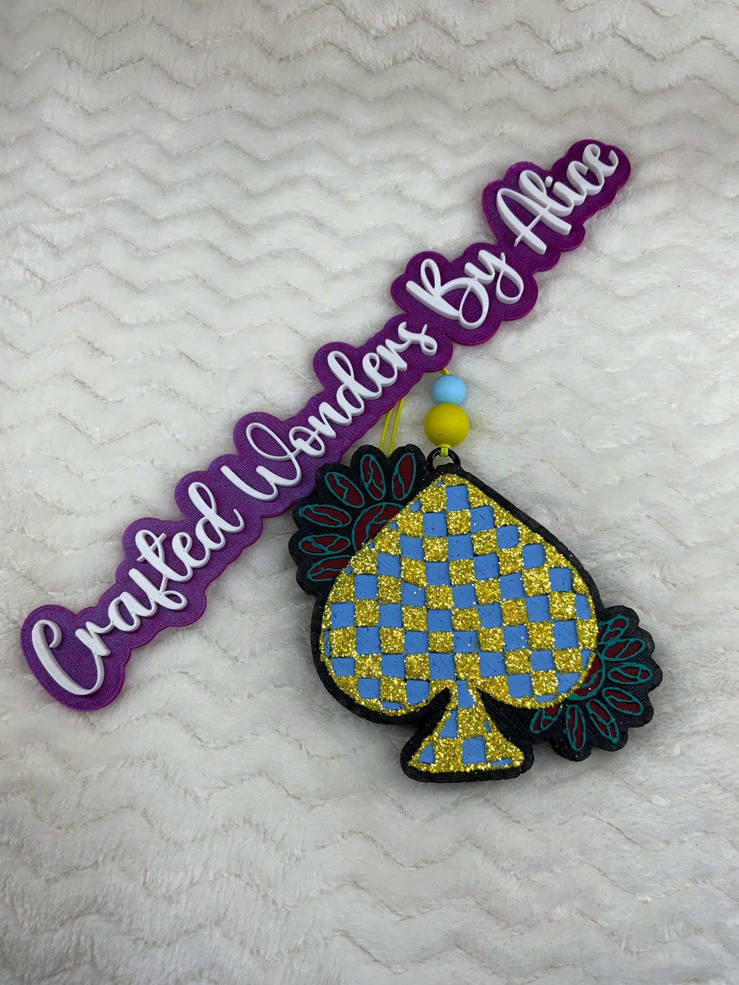 MTO {Checkered Spade} Freshie