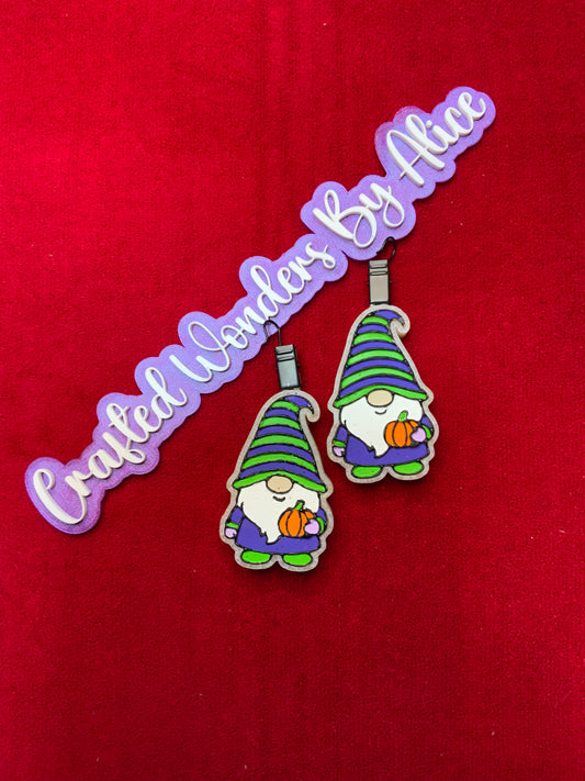 MTO {Gnome With Pumpkin Vent Clips} Freshie
