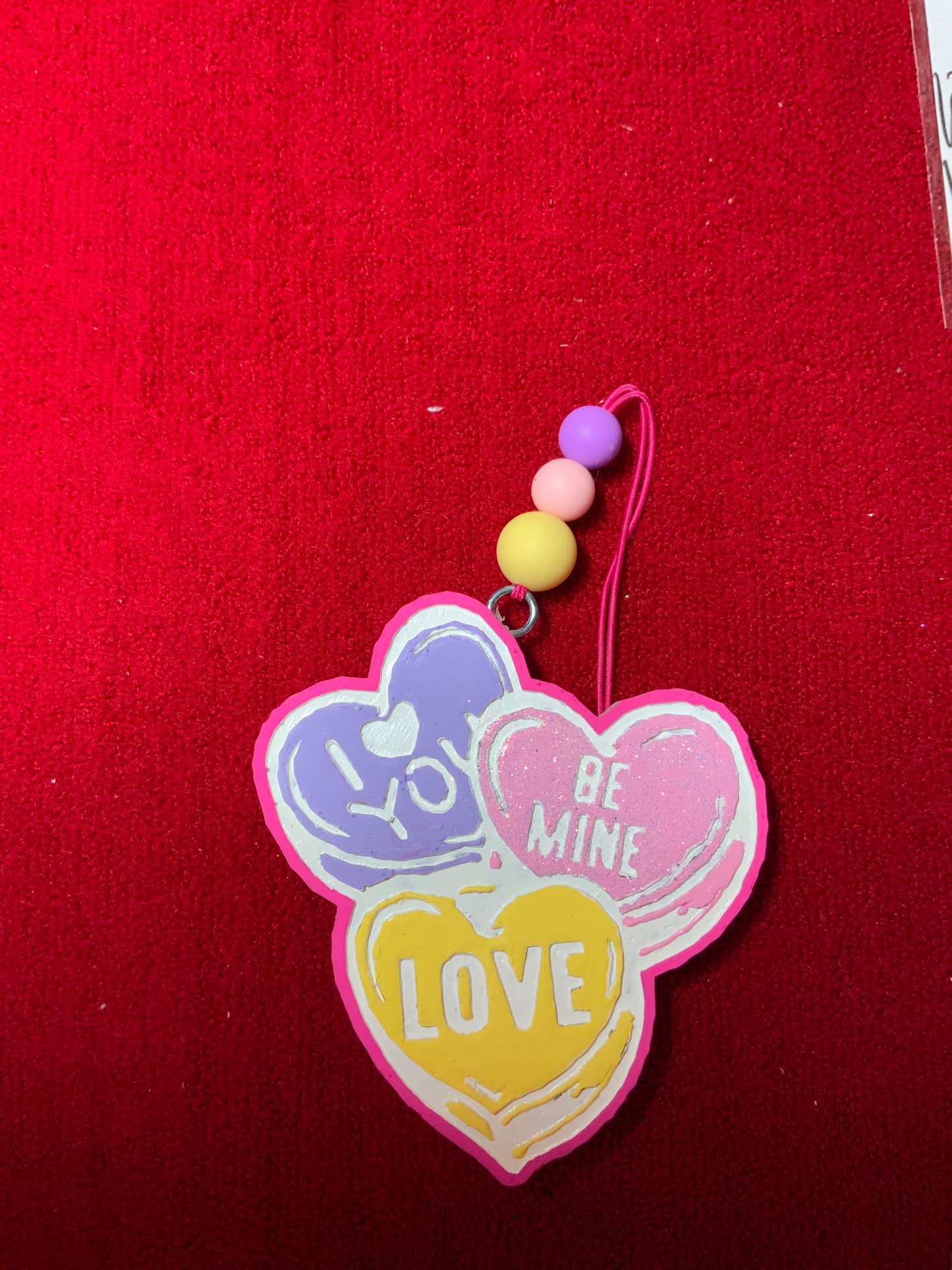 MTO {Heart With Love Sayings} Freshie