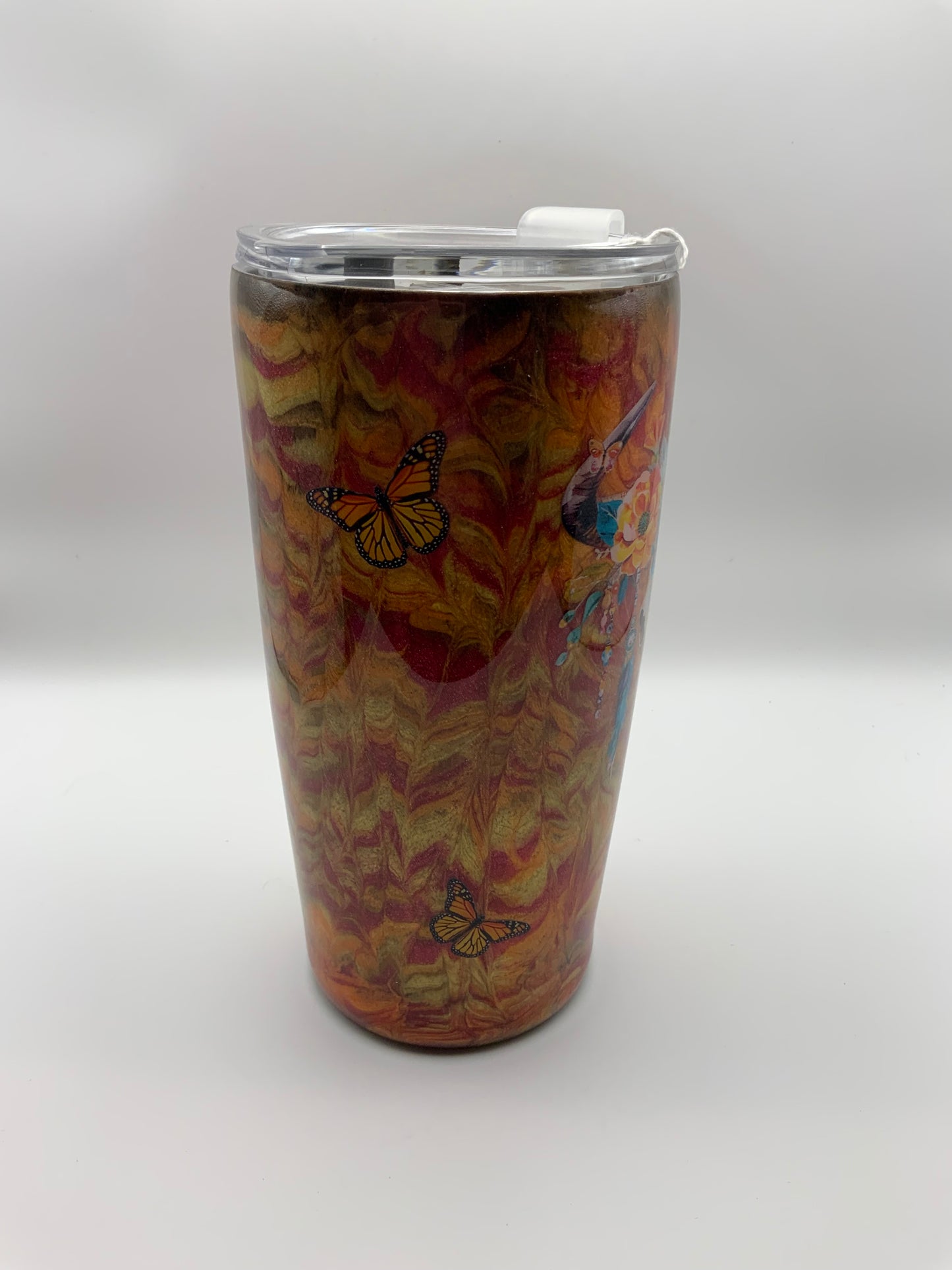 RTS Mica {Orange/Yellow Bull Skull} 20 oz Modern