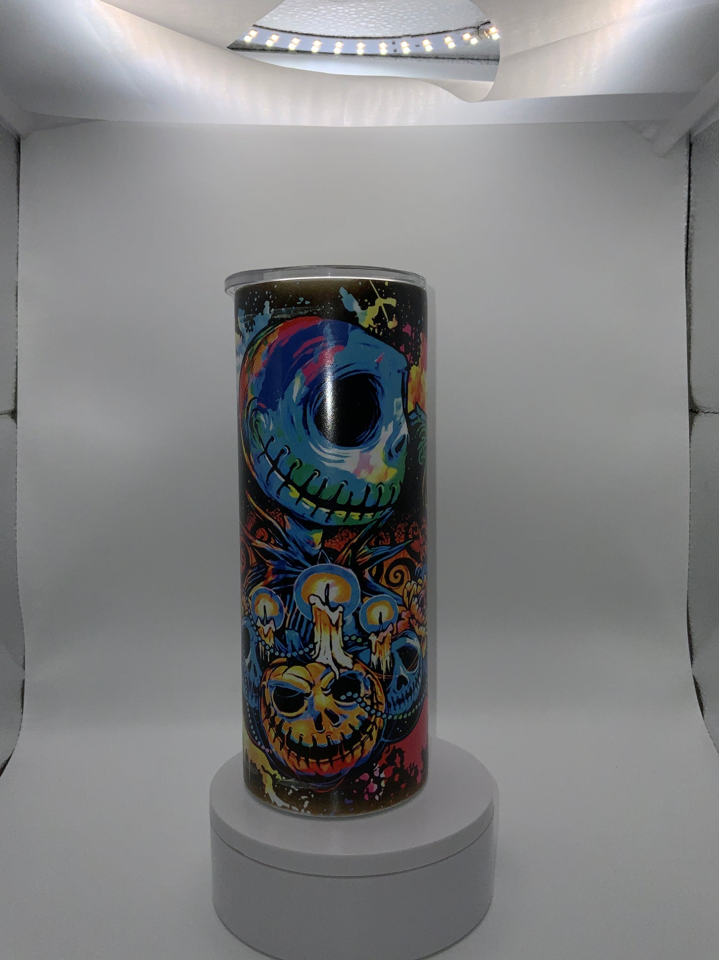 RTS {Jack} 25oz Straight Glows Green