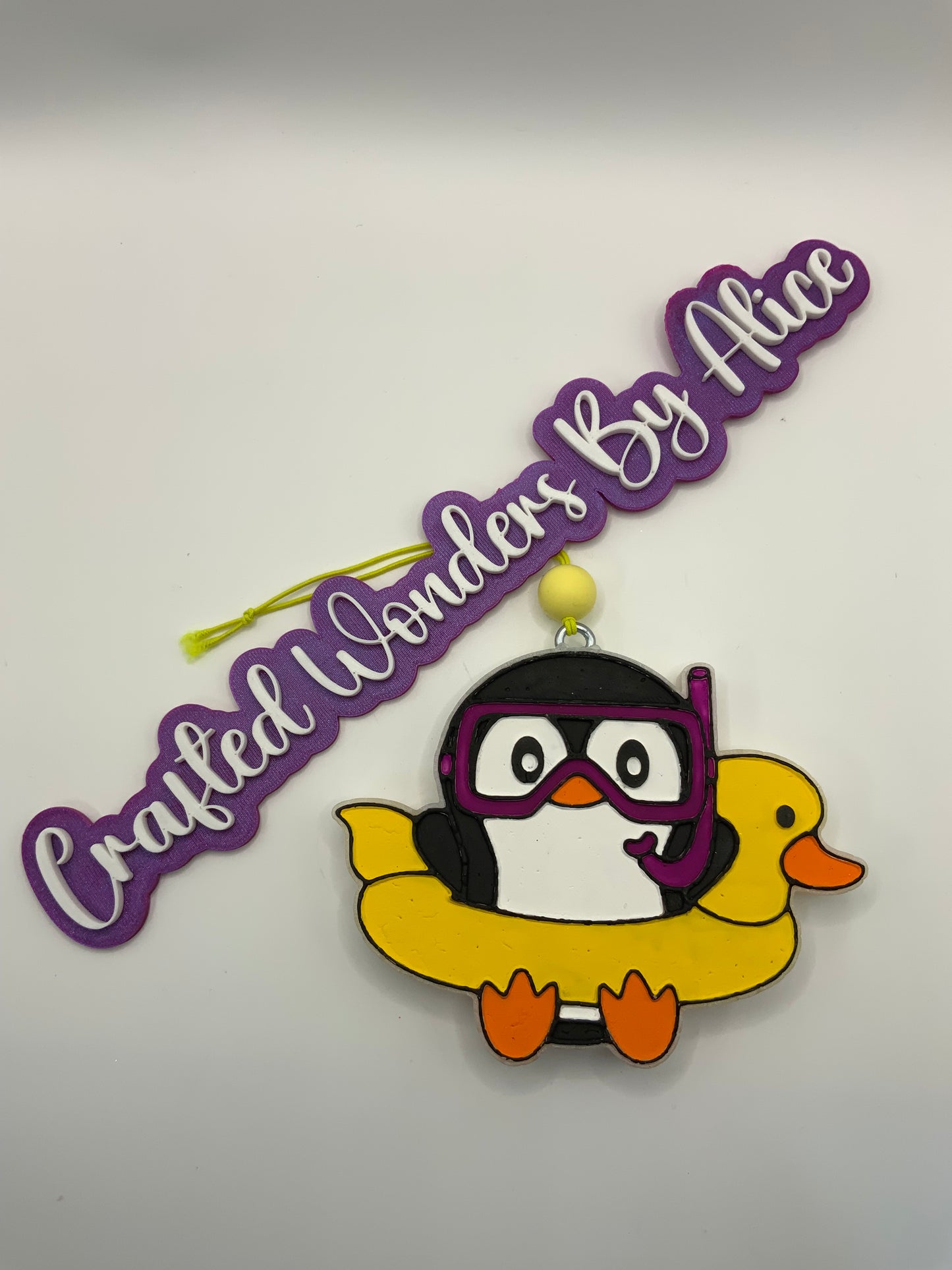 MTO {Penguin On A Floaty} Freshie
