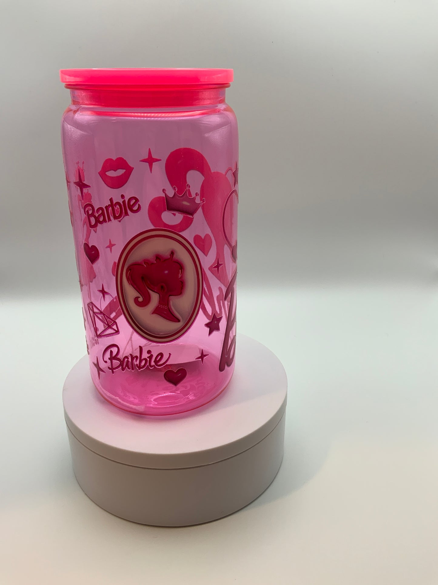 RTS {Barbie} 16 oz Acrylic Cup