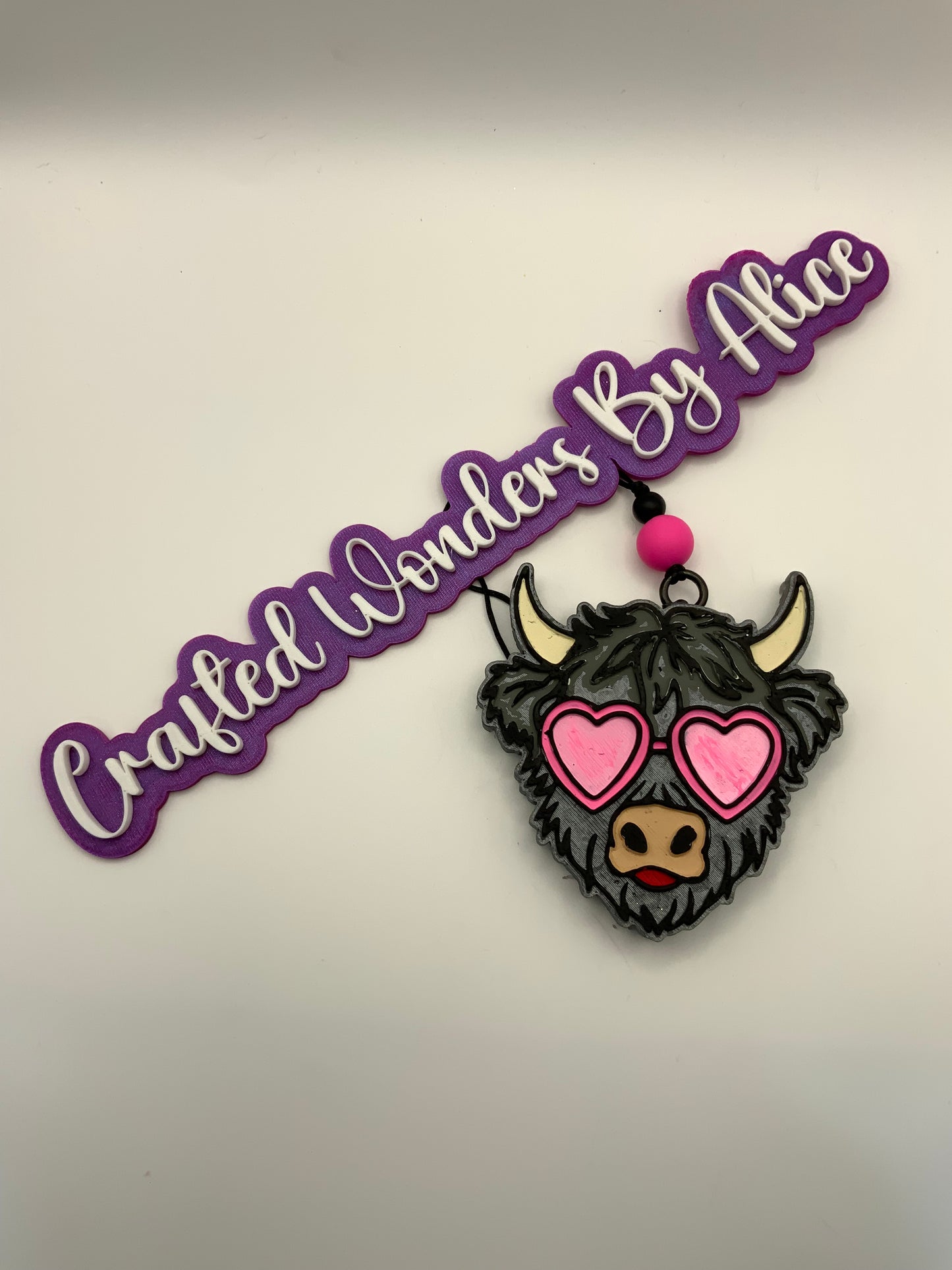 MTO {Highland With Heart Glasses} Freshie