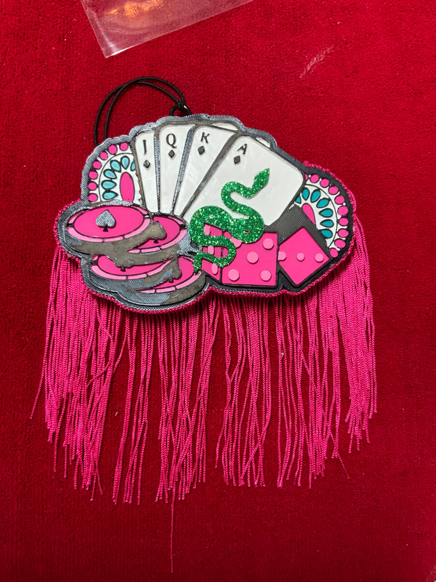 MTO {Deck Of Cards With Snake} Freshie