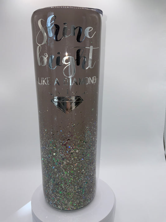 RTS {Shine Bright Like A Diamond} 30 oz Skinny