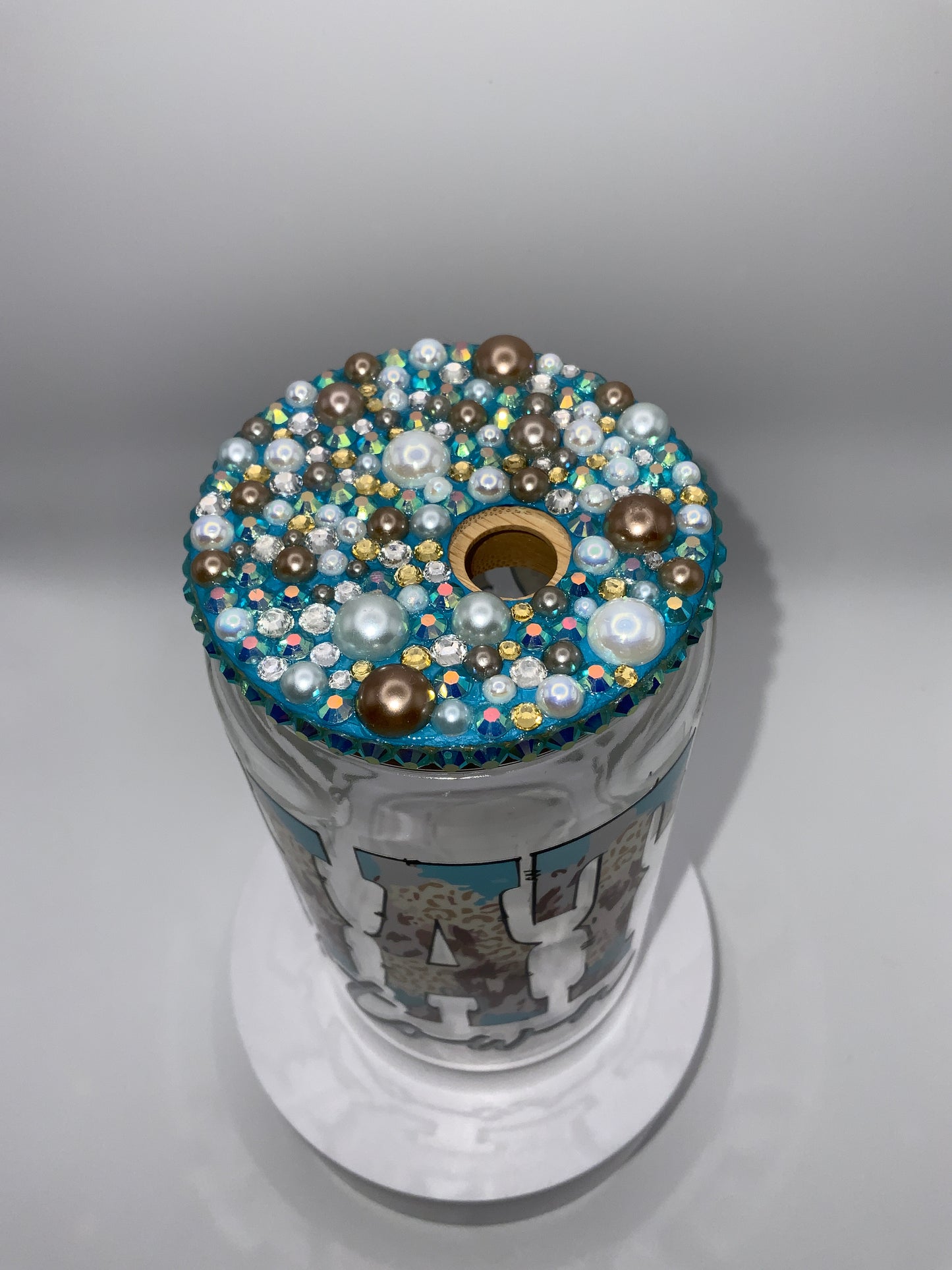 RTS {Try That In A Small Town} 16 oz Frosted Glass Cup