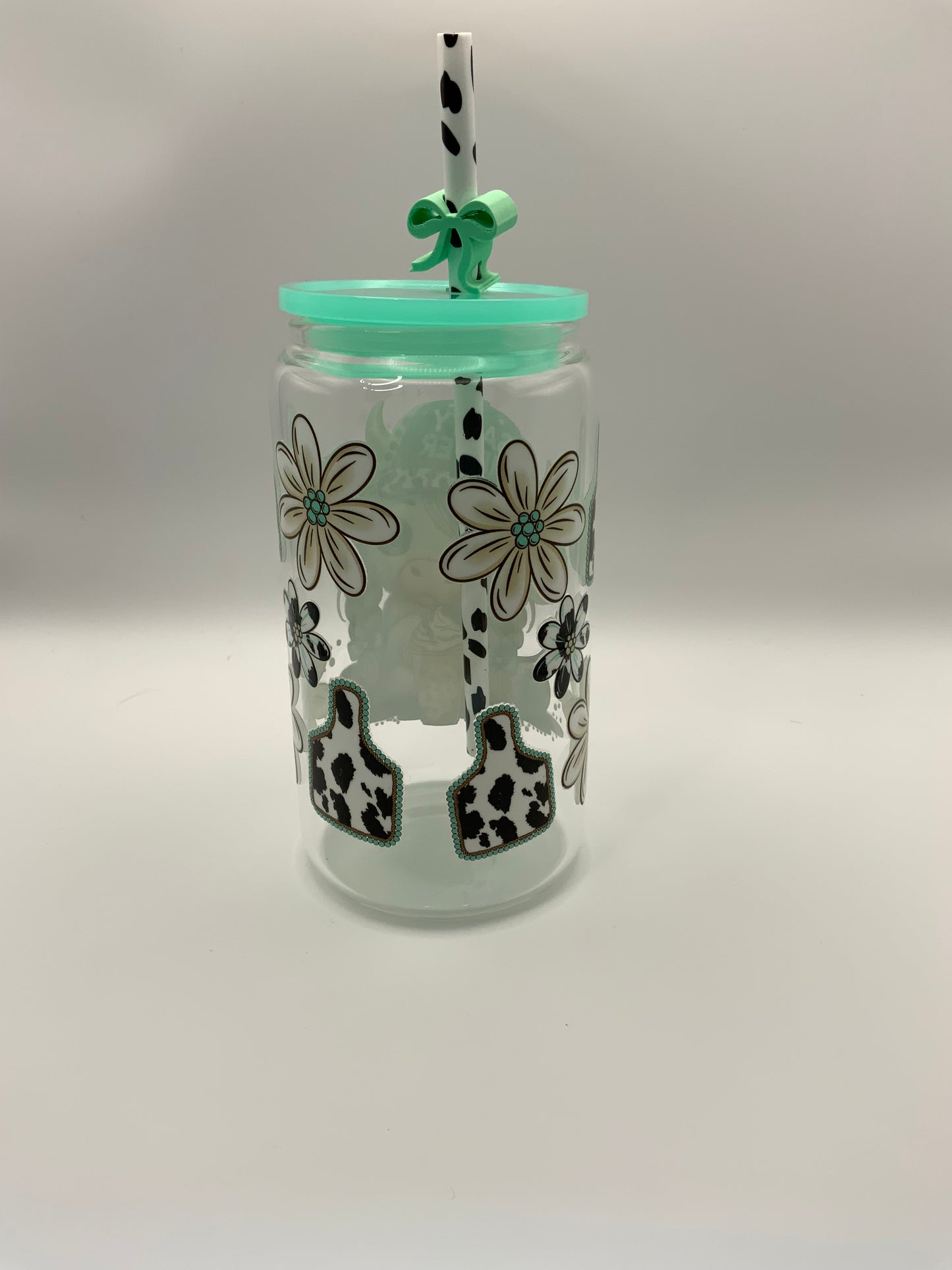 RTS Glass Can {Salty Heifer} 16 oz