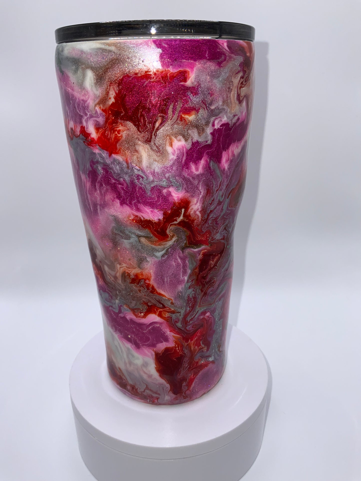 RTS {Red,Pink,Silver Alcohol Ink} 20 oz Twist