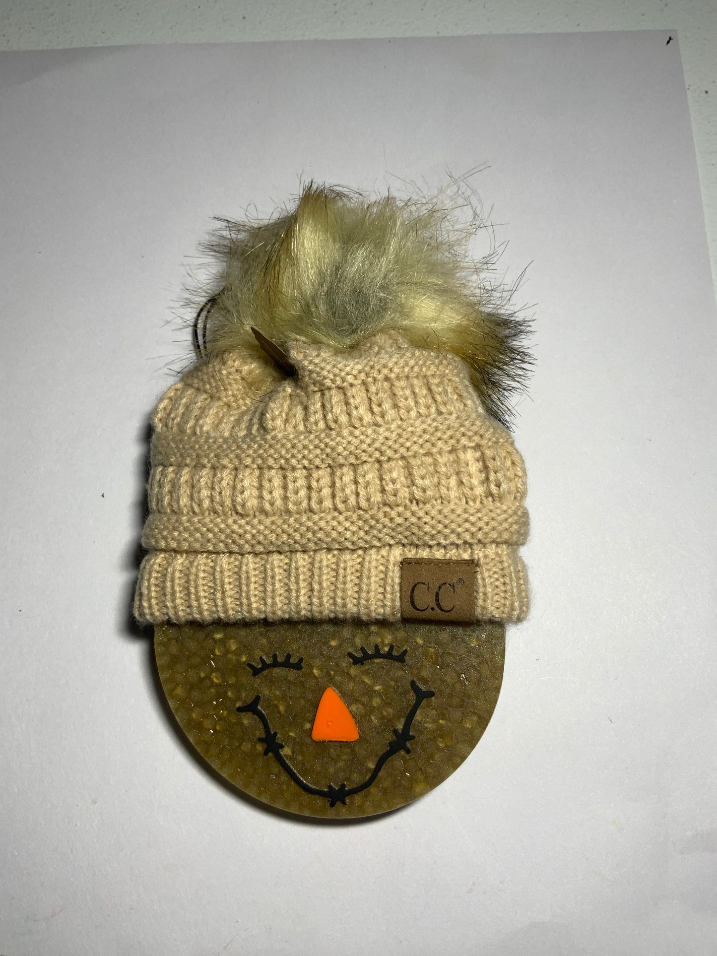 MTO {Snow Man Beanie Key chain} Freshie