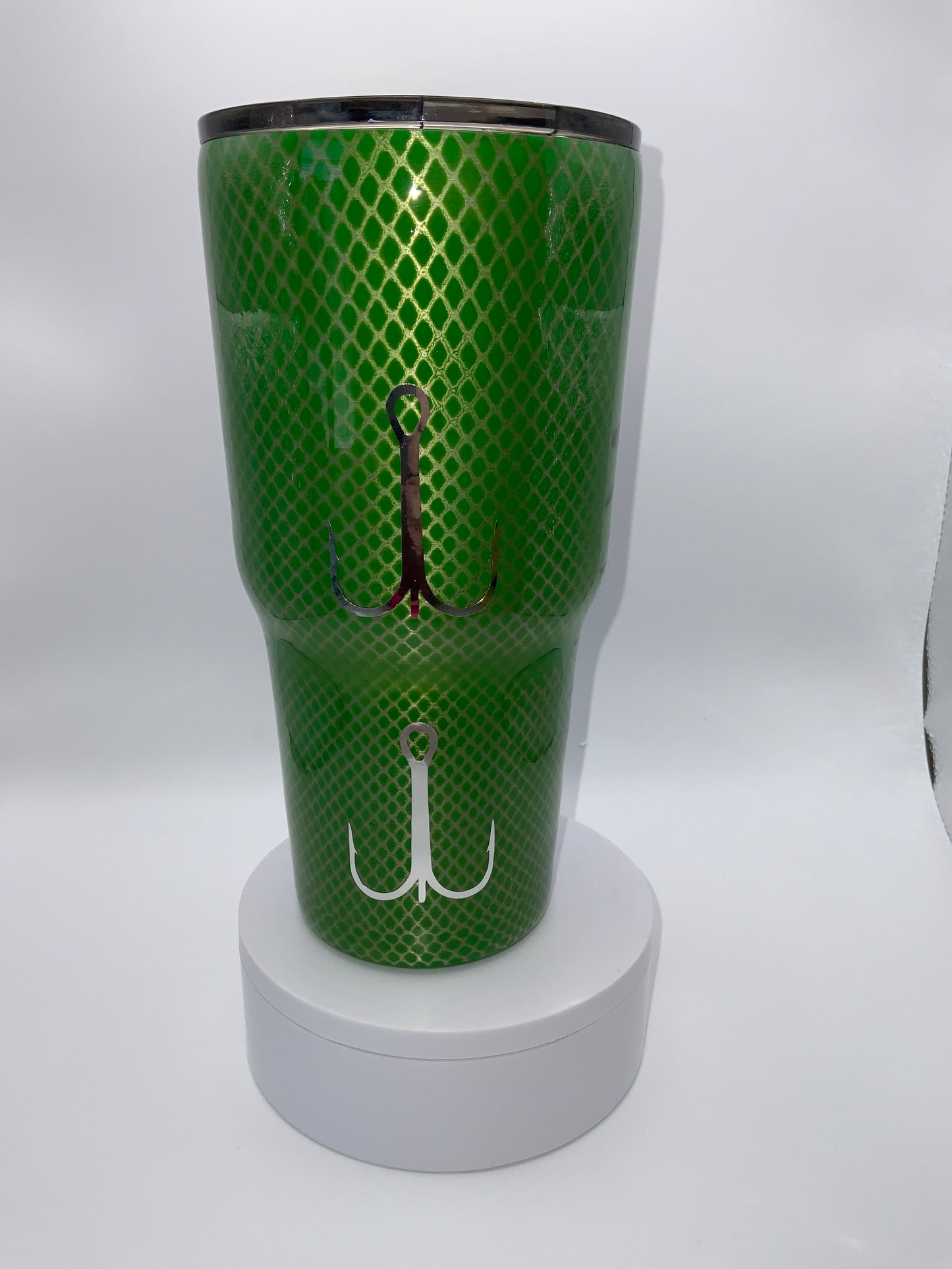 RTS {Fishing Lure} Blue & Green 30 oz Modern Curve
