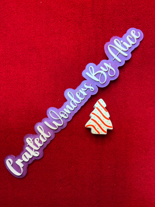 RTS {Christmas} Straw Topper