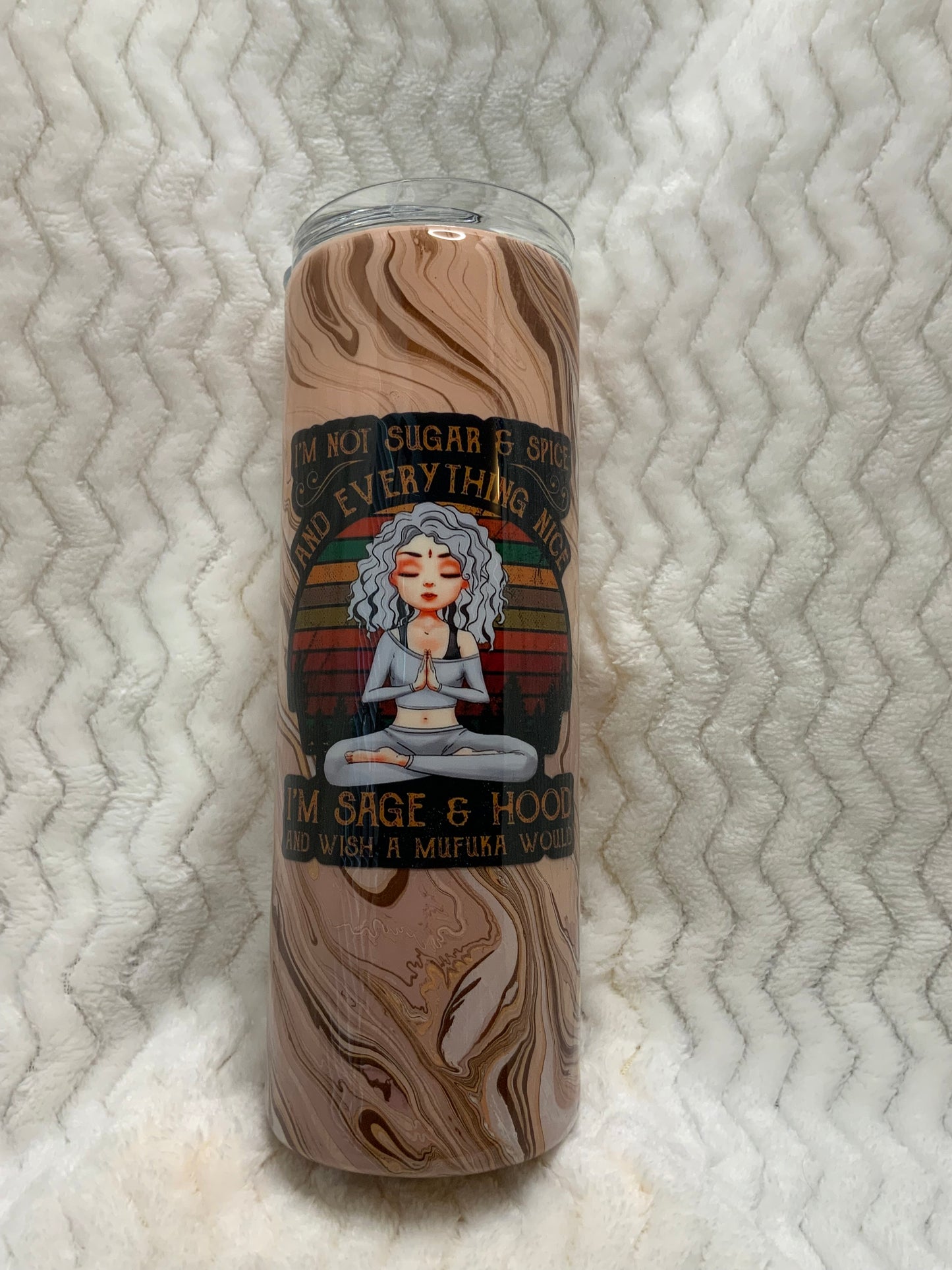 RTS {I’m Not Sugar and Spice and Everything Nice} 20 oz
