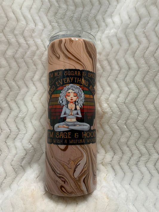 RTS {I’m Not Sugar and Spice and Everything Nice} 20 oz