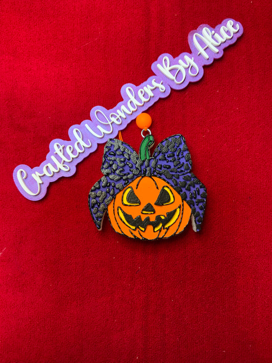 MTO {Halloween Pumpkin Face} Freshie