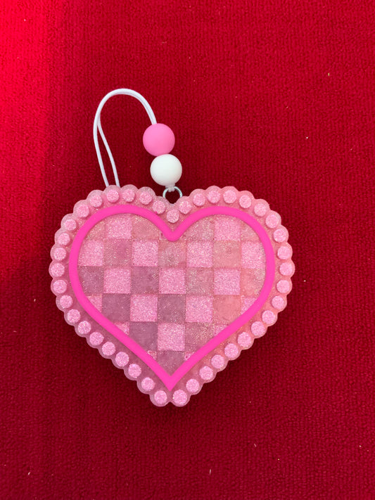MTO {Checkered Heart} Freshie