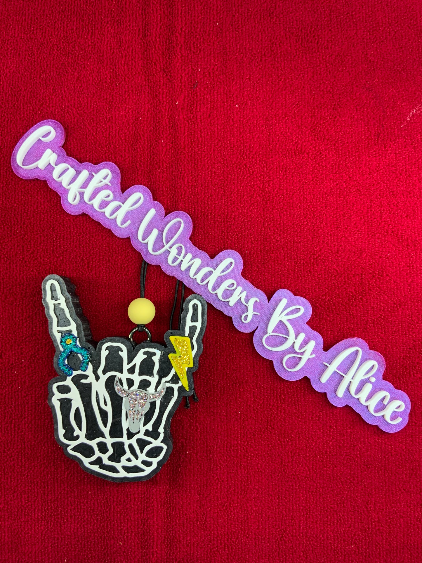 MTO {Skelly Western Hand} Freshie