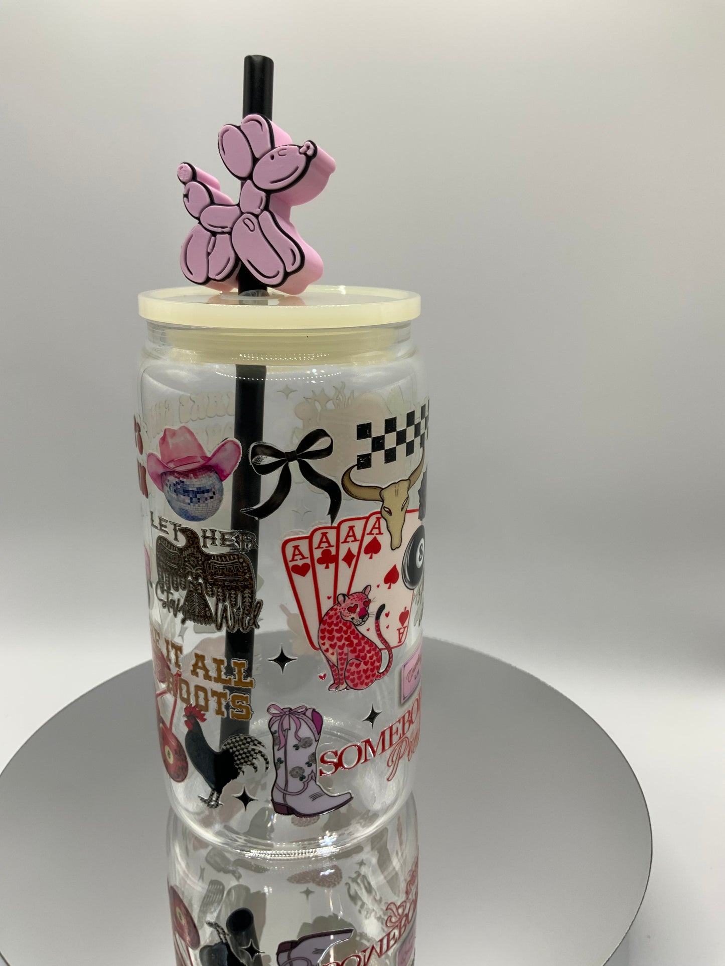 RTS {Make Chevy’s Square Again} 16 oz Glass Cup