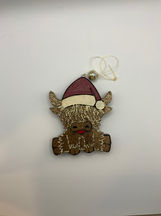MTO {Highland Santa Hat Cow Freshie}