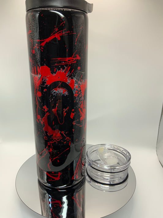 RTS {Ghost Face} 30oz Skinny Duo