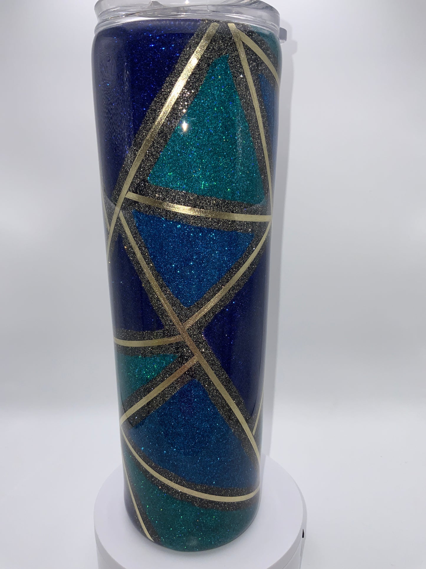 RTS {Blue/Turquoise} 30 oz Skinny