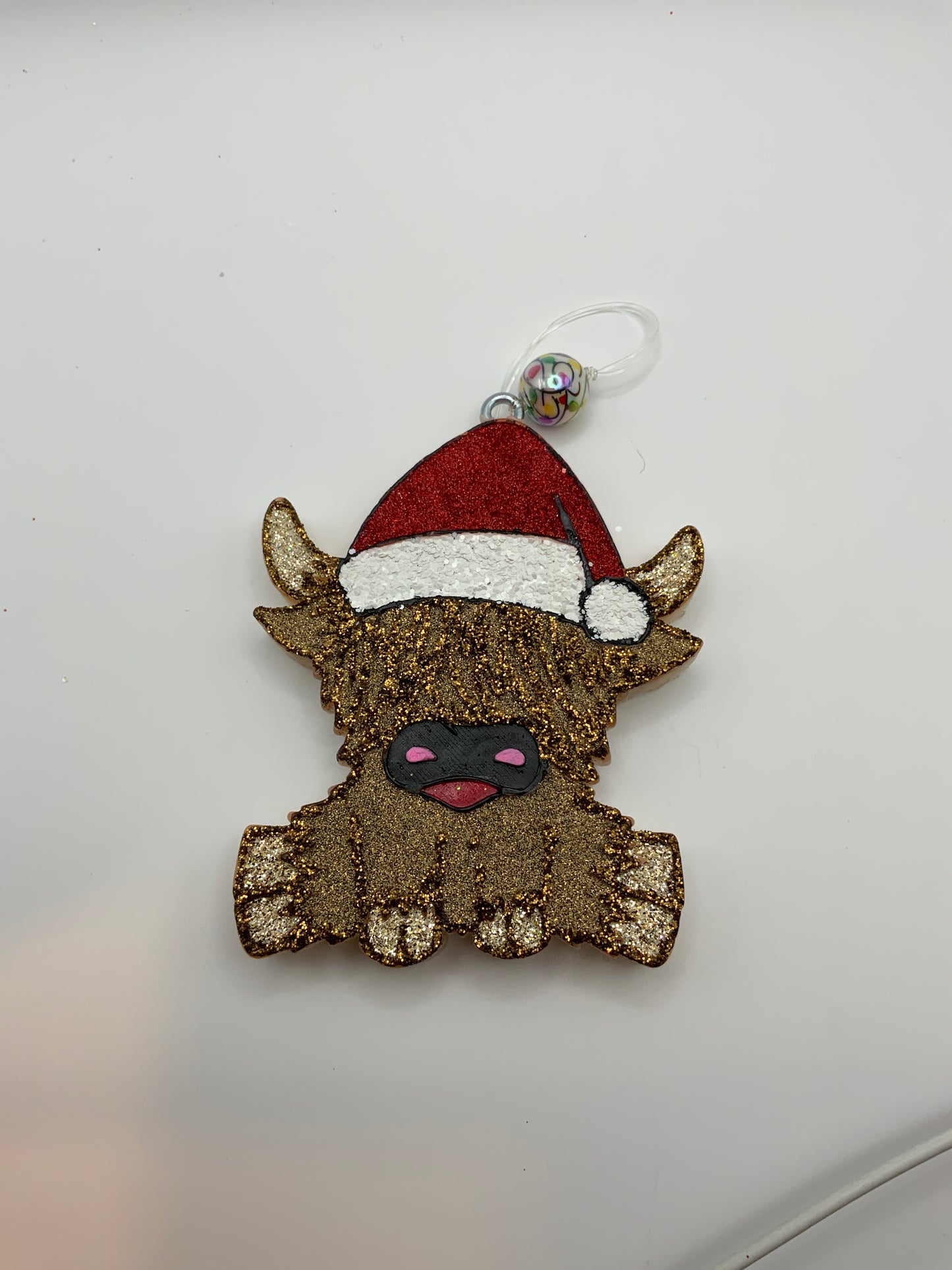 MTO {Highland Santa Hat Cow Freshie}