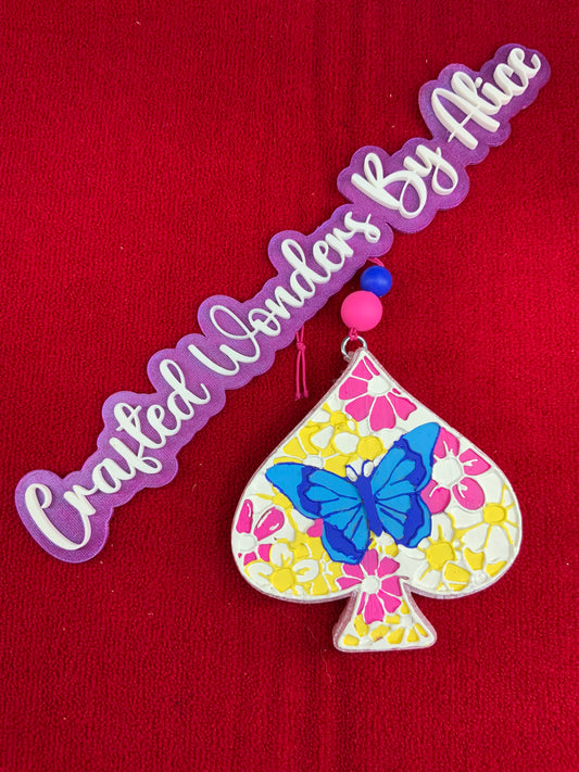 MTO {Spade With Butterfly} Freshie