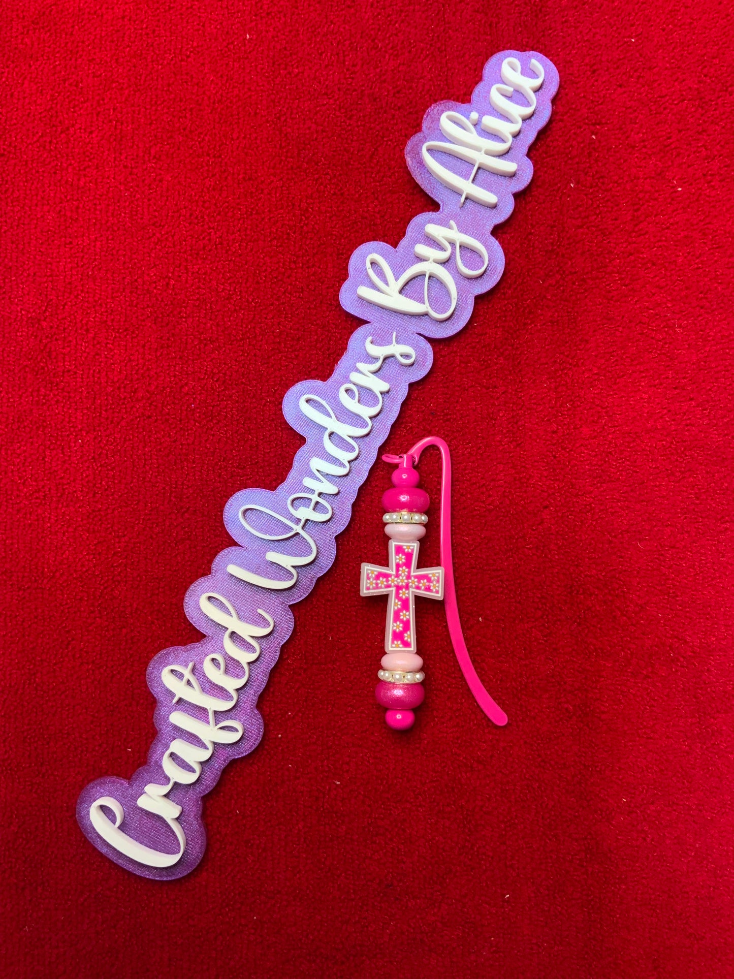 RTS {Cross} Metal Bookmark