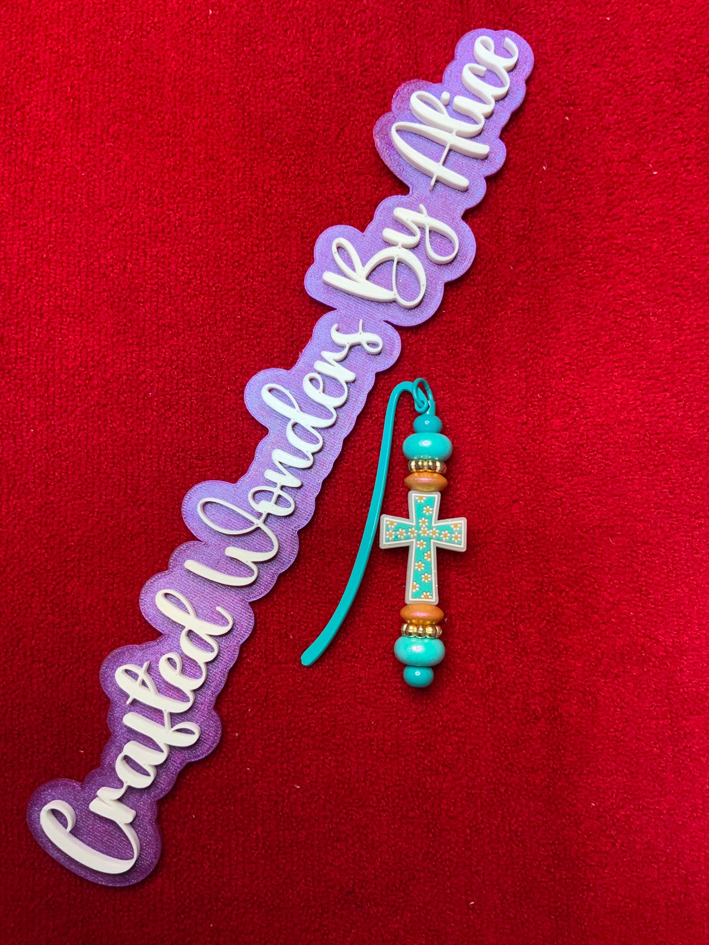 RTS {Cross} Metal Bookmark