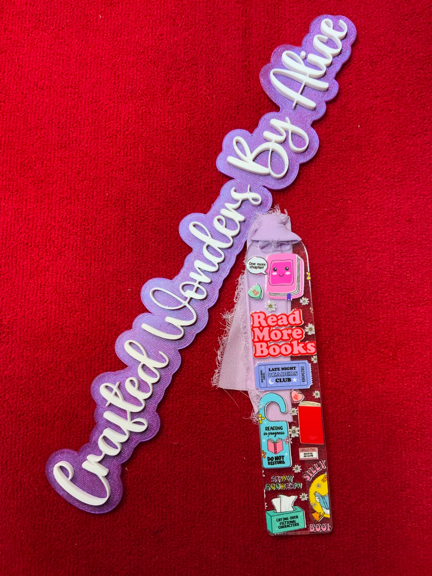 RTS {Assorted} Acrylic Bookmark