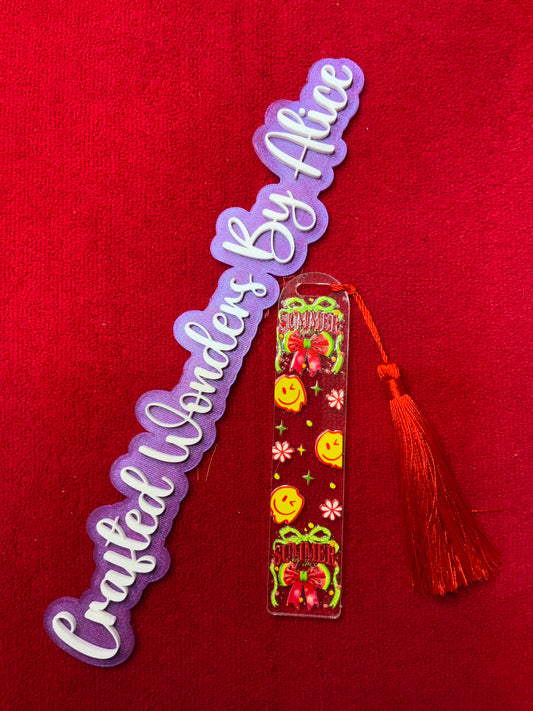 RTS {Assorted} Acrylic Bookmark