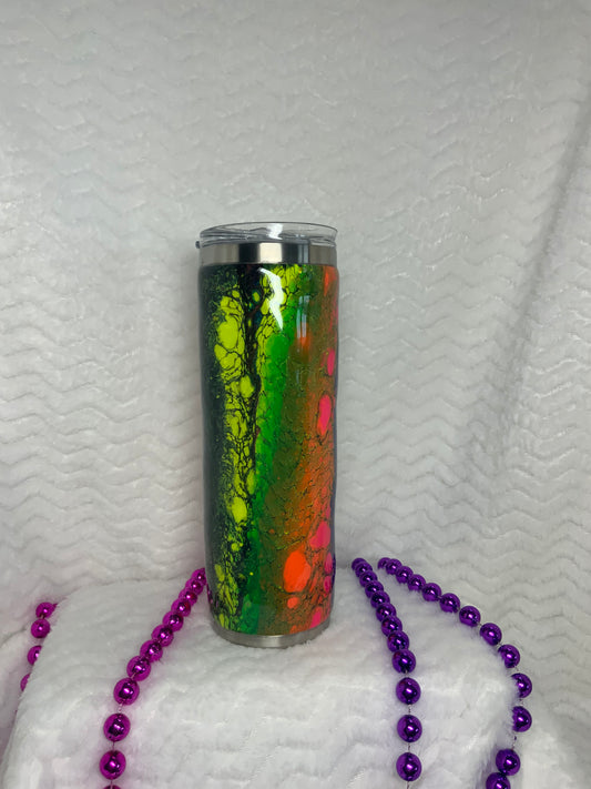 {Neon Glow Acrylic Skin} 20 oz Skinny
