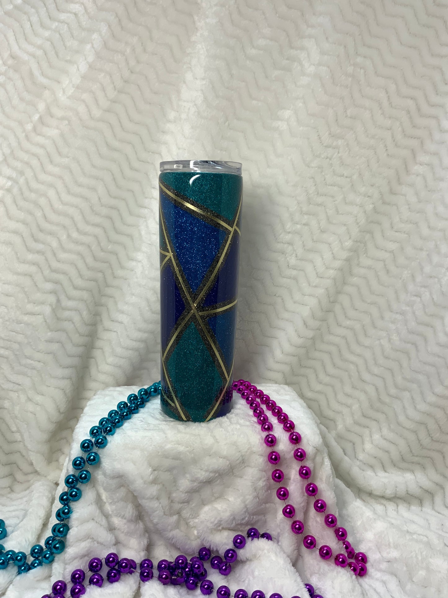 RTS {Stain Glass} 30 oz Skinny