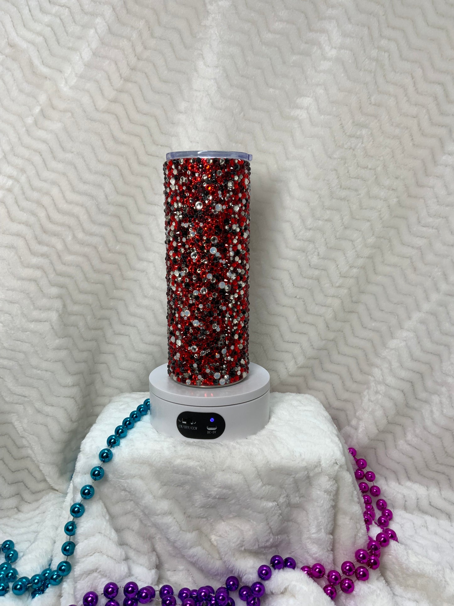 RTS {Harlequin Rhinestone} 20 oz Skinny