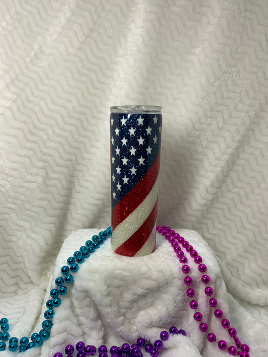 RTS {Flag} 20 oz Skinny